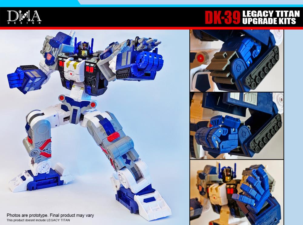 DNA Design DK-39 Transformers Legacy Metroplex Titan Class
